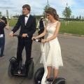 Сегвеи на свадьбе в Москве